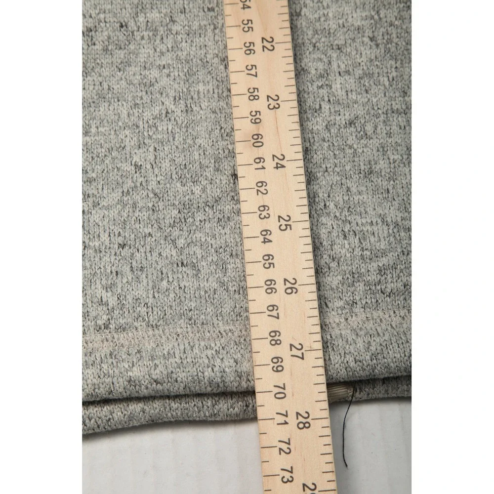 Straight Down Carmel Vest Womens XL Gray Fleece Soft Full Zip Pockets Golf - Picture 12 of 13